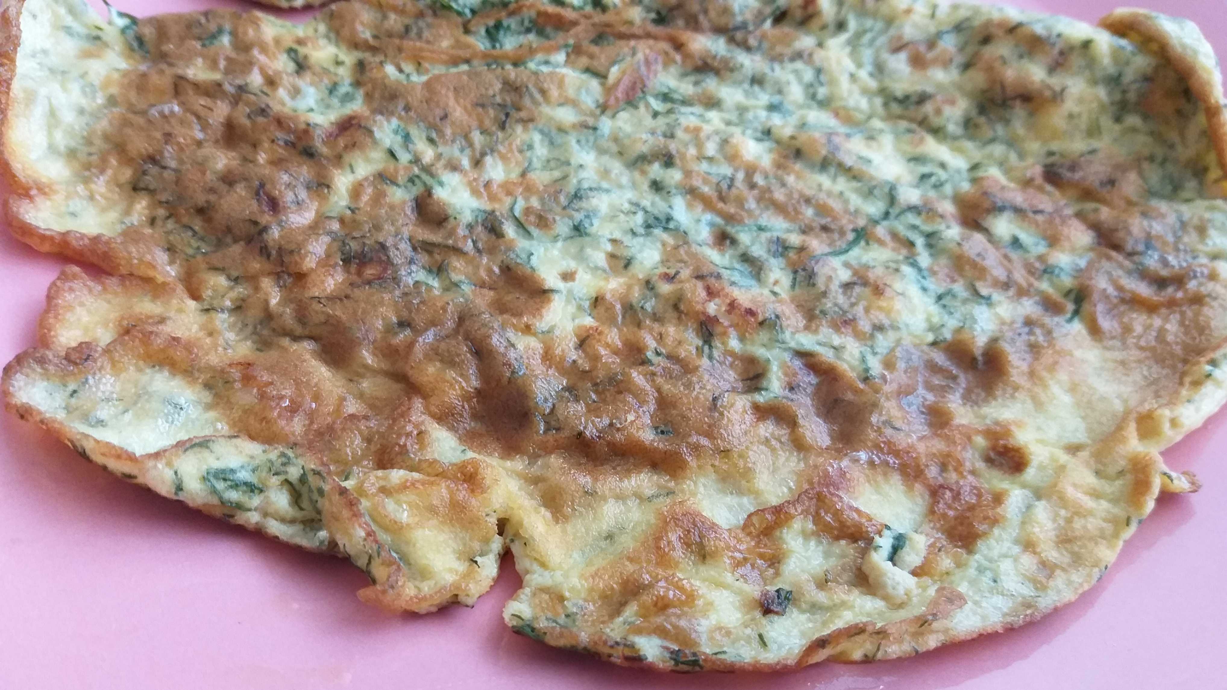 Bebekler İçin Peynirli Dereotlu Omlet