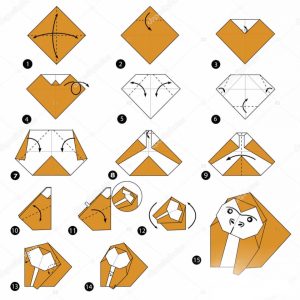 Origami ile Maymun Yapımı